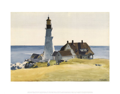 Buy Lighthouse and Buildings, Portland Head, Cape Elizabeth, Maine, c.1927 at AllPosters.com
