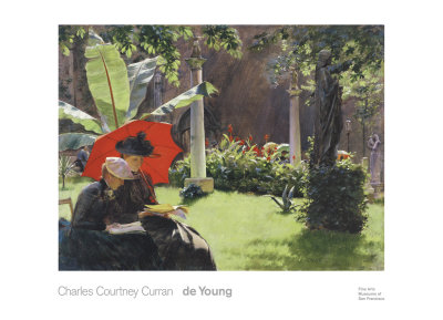 Afternoon in the Cluny Garden, Paris, 1889