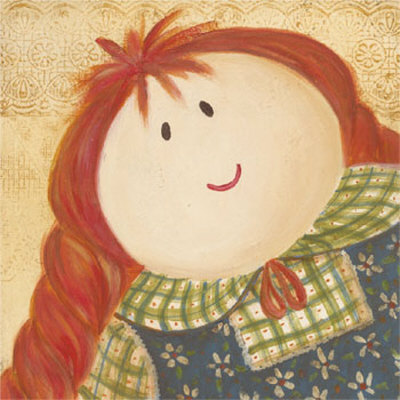 Doll with Red Hair and Braids