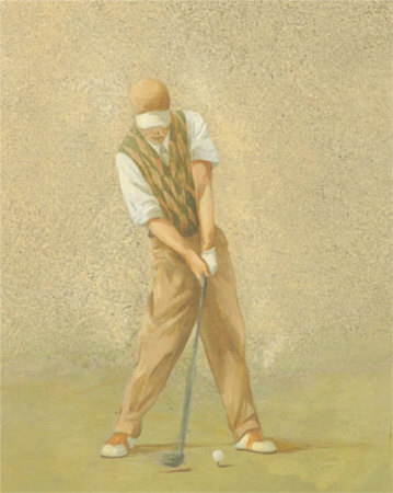Golfer IV Poster
