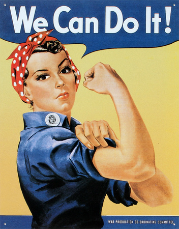 Rosie the Riveter Posters