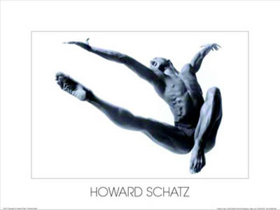 Buy Male Dancer in Flight at AllPosters.com