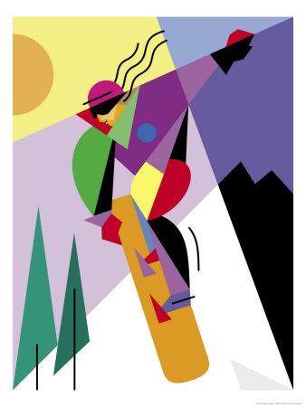 Buy A Snowboarder Jumping at AllPosters.com