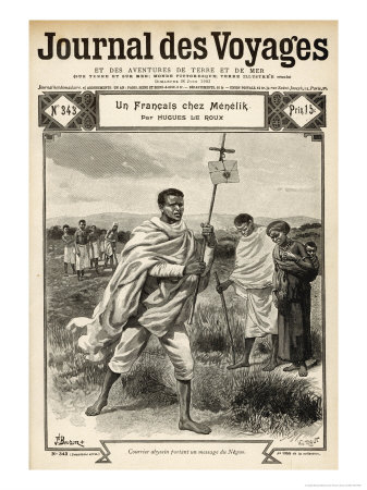 An Ethiopian Courier Carries a Message from the Negus