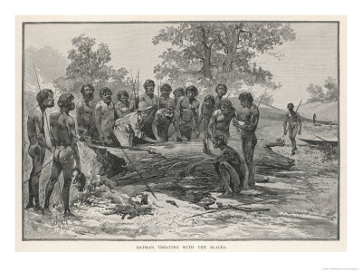 John Batman Negotiates with the Aborigines of Victoria