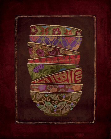 Buy Asian Bowls I at AllPosters.com