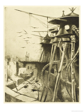 The War of the Worlds, The Fighting-Machines, Harmless Without Their Martian Crews