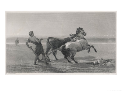 Odysseus Plowing the Sea Shore