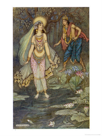 King Shantanu Meets Ganga the Goddess and She Becomes His First Queen