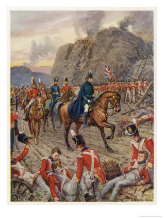 Badajoz Supposed Impregnable Surrenders to Wellington after a Sustained Siege