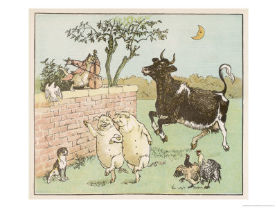 The Cow Jumped Over the Moon