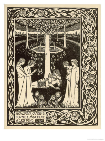 How Four Queens Found Lancelot Sleeping