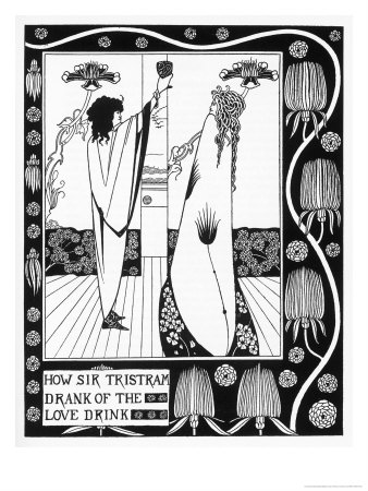 Tristram Drinks the Love Potion