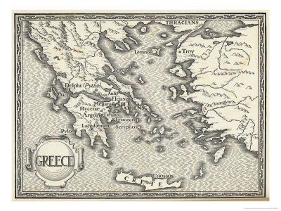 Map of Ancient Greece