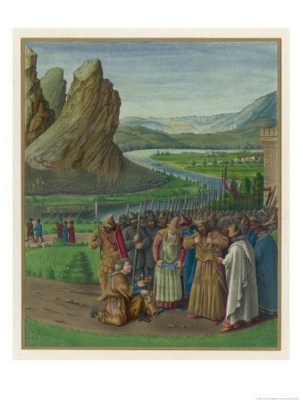 He Learns That Saul Has Been Killed in Battle