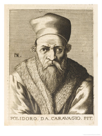 Polidoro Caldara K.A. Polidoro Da Caravaggio Italian Painter