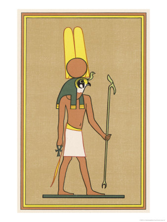 The Falcon-Headed War-God of Thebes Who Embodies the Victorious Belligerence of the Pharaoh