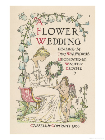 Flower Wedding Described by Two Wallflowers Title Page