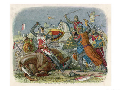 Simon De Montfort is Killed at the Battle of Evesham
