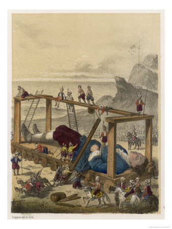 The Carriage is Constructed in Which He is to be Carried into the Capital City