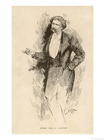 Artemus Ward (Charles Farrar Browne) American Humorist