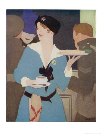 Cheerful Helper in a Soldiers