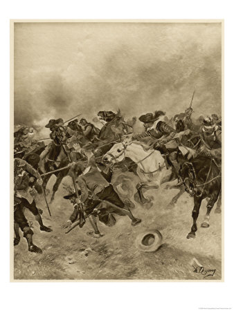 Charles I Defeated at the Battle of Marston Moor