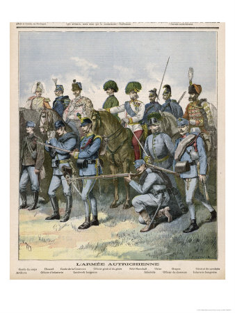 Austrian Army: Various Uniforms
