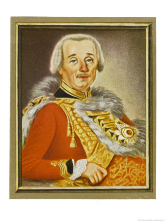 Hans Joachim Von Ziethen or Zieten Prussian General