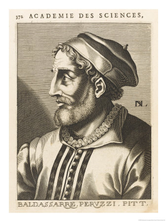 Baldassare Tommaso Peruzzi Italian Architect and Painter
