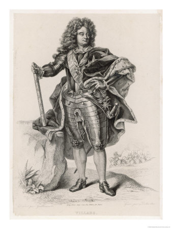 Claude-Louis-Hector Duc De Villars French Military Commander Marechal De France