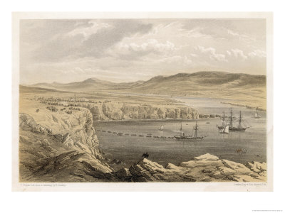 Laying the Shore End of the Cable at Port Magee Ireland