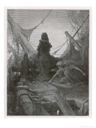 Life-In-Death Dices with Death Himself to Decide the Fate of the Sailors