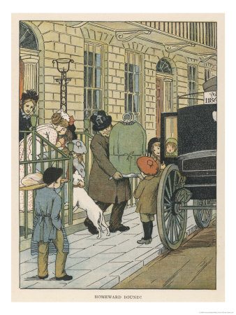 Leaving for Home at the End of a Holiday in London
