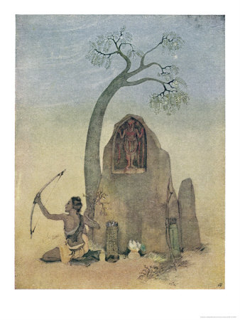 Ekalavya and Drona