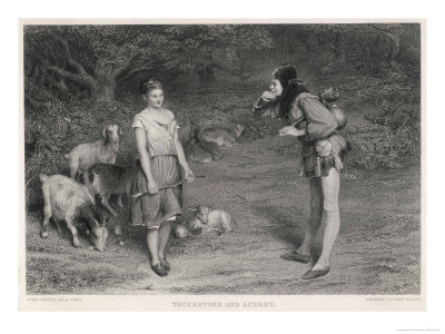 As You Like It, Touchstone and Audrey
