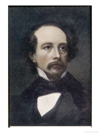 Charles Dickens English Writer Circa 1850s