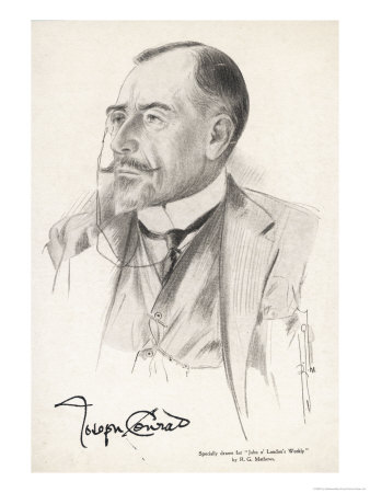 Joseph Conrad Polish-Born Writer in 1921