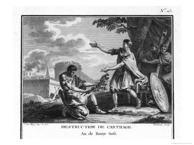 Punic Wars Scipio Blockades Carthage and Perfidiously Obtains Its Surrender