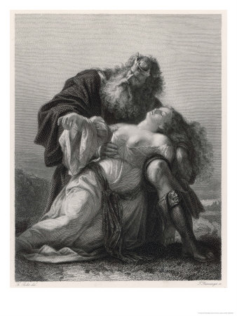 King Lear with the Body of His Daughter Cordelia