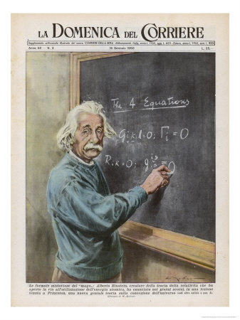 Albert Einstein at Princeton 1950