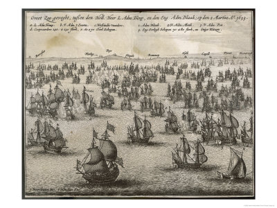 Battle of Portland (Three-Days Battle) 1st Anglo-Dutch War