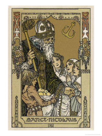 Saint Nicolas with Children, The Original Santa Claus