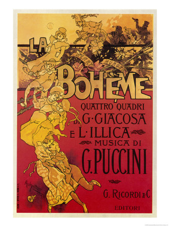 Adolfo Hohenstein - Puccini, La Boheme