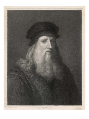 Self-Portrait of Leonardo da Vinci