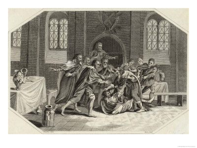 King Edmund Stabbed