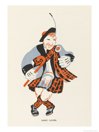 Sir Harry Lauder, Scottish Music-Hall Entertainer