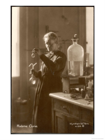 Marie Curie Physical Chemist in Her Laboratory