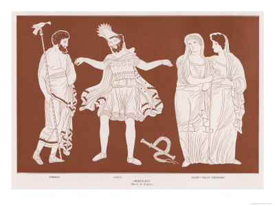 Oedipus Rex, Oedipus Realises the Horror of the Crimes He Has Unwittingly Committed
