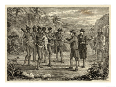John Campbell Negotiates with South African Tribes